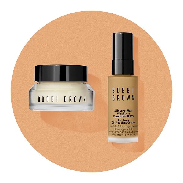 face foundation and skincare cream starter kit