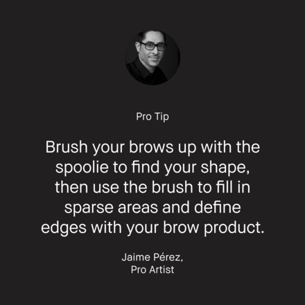 Dual-Ended Brow Definer/Groomer Brush