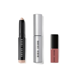 <ul>Mini Long-Wear Cream Shadow Stick</ul><ul>Mini Smokey Eye Mascara</ul><ul>Mini Crushed Oil-Infused Gloss</ul>
