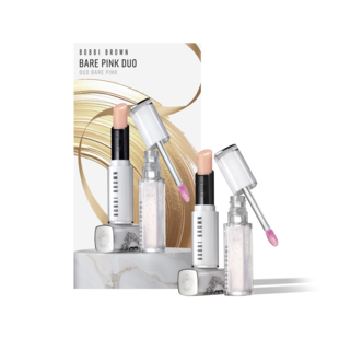 Limited-Edition Bare Pink Duo Holiday Cracker, Bare Pink , 2.5g + 6ml